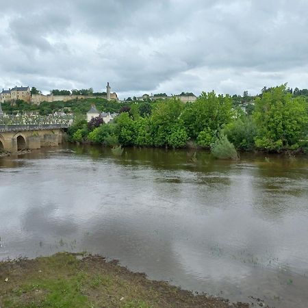 Agreable Maison De Ville Au Coeur De Chinon Bagian luar foto